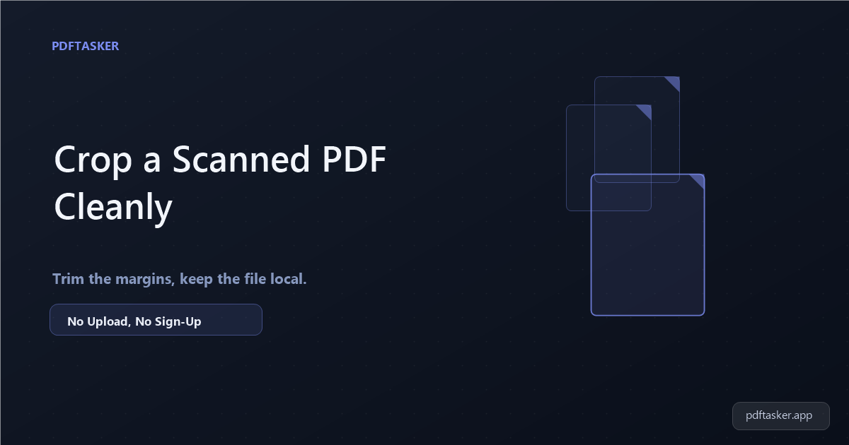 Cara Crop PDF Hasil Scan KTP Supaya Tidak Miring